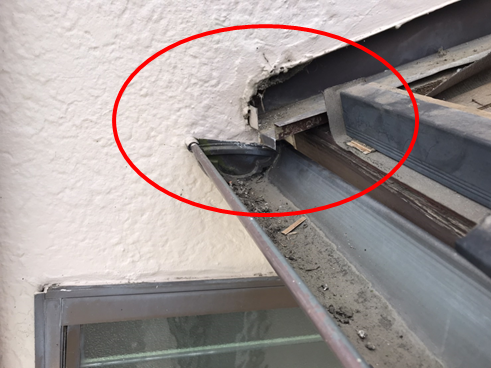 沼津市雨漏り取り合い