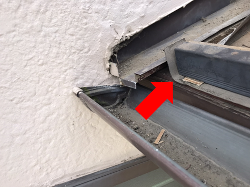 沼津市雨漏り施工不良ルーフィング