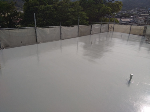 熱海ウレタン防水完工