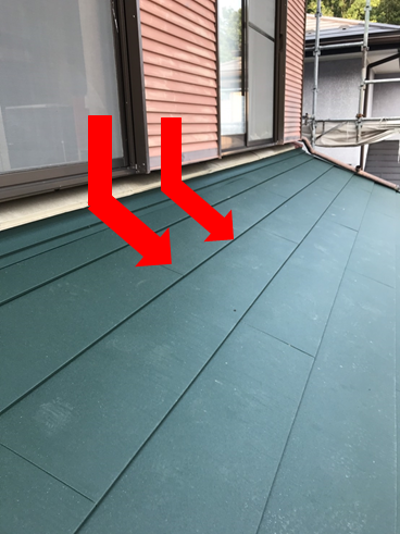 伊豆市葺き替え雨押え