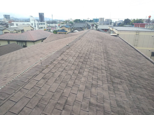 三島市マンション屋根