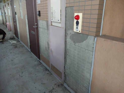 三島市マンション外壁