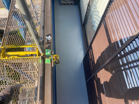 三島市ベランダ防水施工後