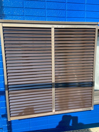 三島市屋根外壁塗装戸袋