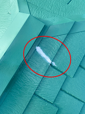 三島市屋根ひび割れ補修