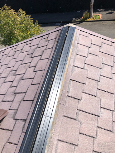 三島市棟板金交換貫板