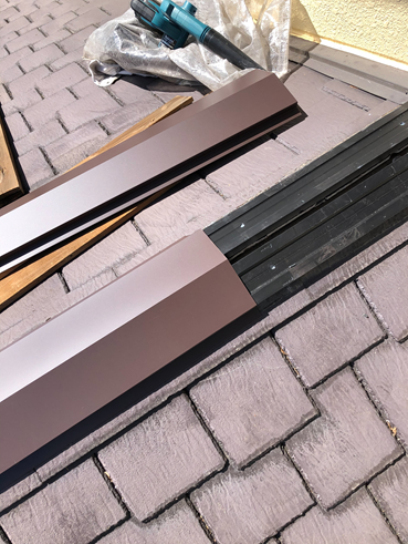 三島市棟板金交換ガルバ