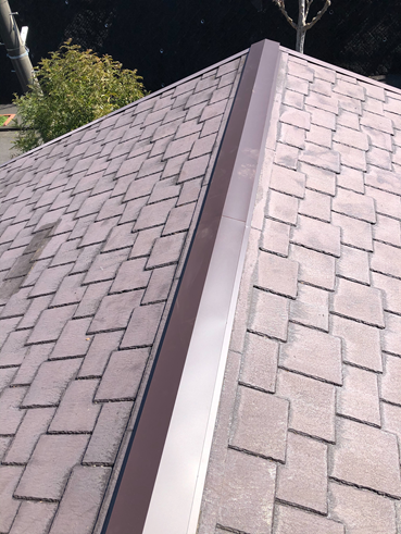 三島市棟板金交換完了