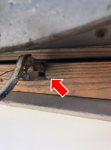 三島市瓦屋根雨樋金具錆び