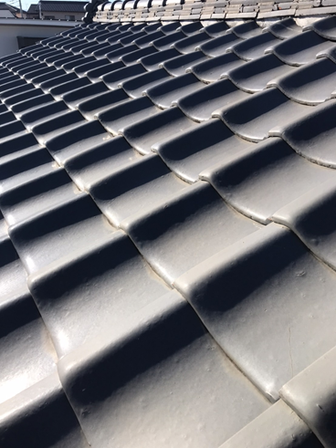 三島市瓦屋根ラバーロック