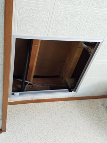 三島雨漏り天井点検口