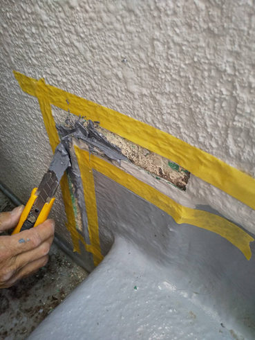 三島雨漏りコーキング補修