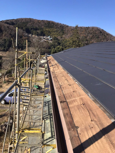 伊豆市屋根補修軒先