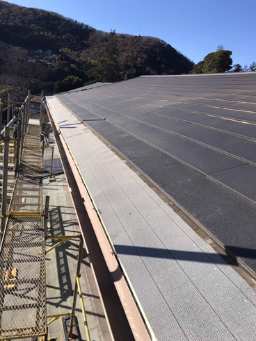 伊豆市屋根部分葺き替え