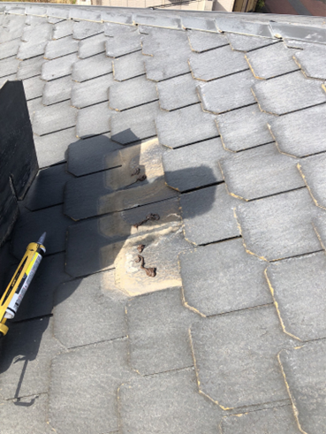 函南町屋根応急処置