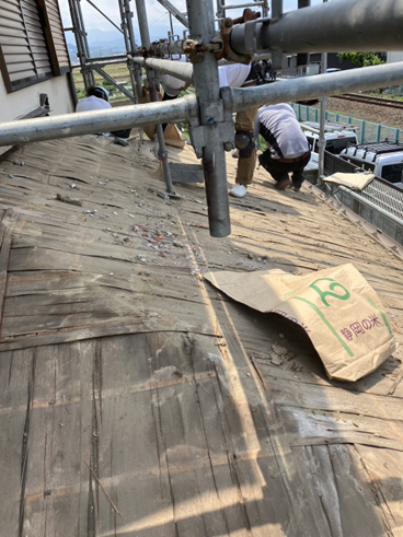 函南町葺き替え清掃