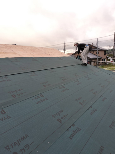 小山町 雨漏りルーフィング