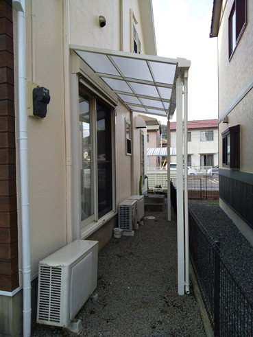 テラス屋根設置