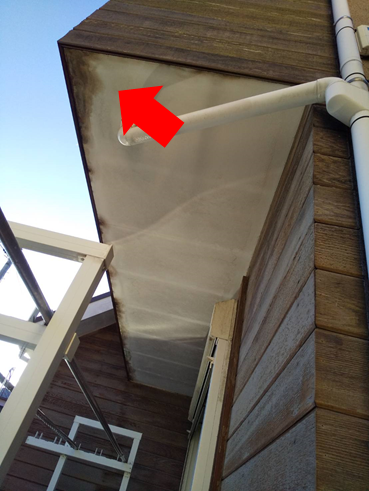 沼津市ベランダ軒天