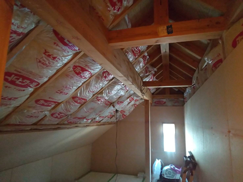 沼津市　屋根裏リフォーム工事