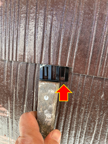 沼津屋根塗装タスペーサー