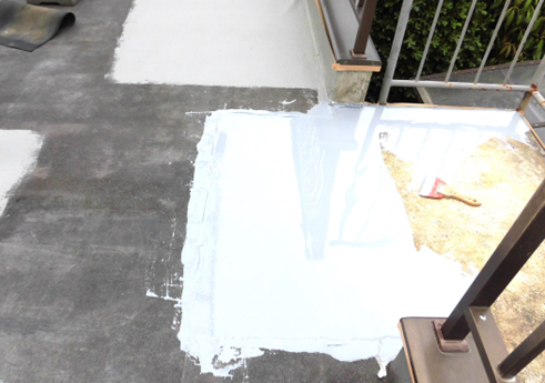 沼津市パラペット補修