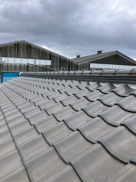 漆喰工事　施工後