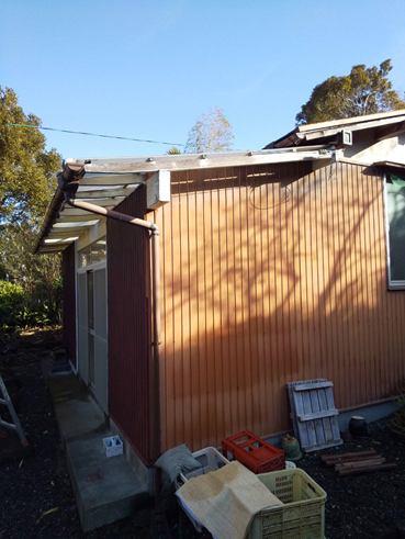 沼津市物置屋根劣化張替