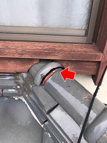 沼津市瓦屋根現場調査ズレ