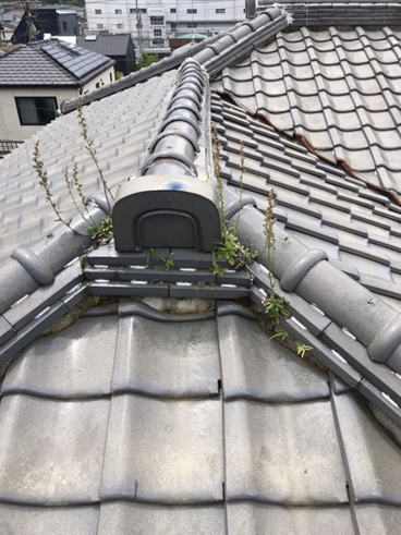 沼津市瓦屋根現調劣化