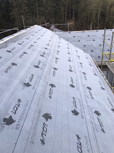 沼津市瓦屋根ルーフィング