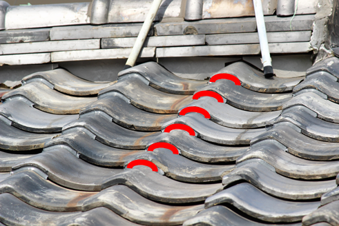 沼津市瓦ラバーロック