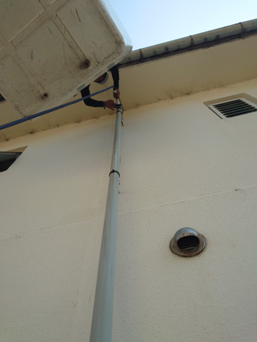 沼津市縦樋詰まり