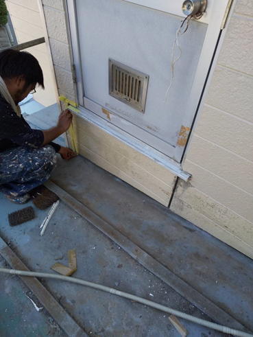 沼津雨漏り取り合い補修