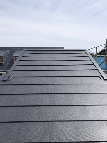 葺き替え　ガルバリウム鋼板屋根