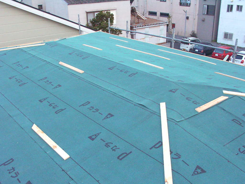 長泉町屋根カバールーフィング