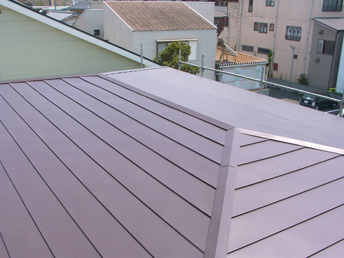 長泉町屋根カバー完工