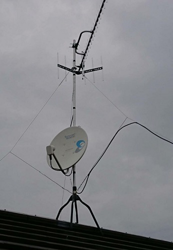 アンテナの修理