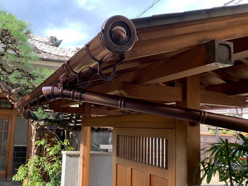 福山市門扉雨どいリフォーム