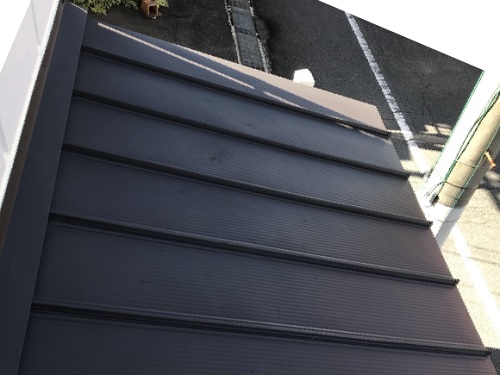 尾道市屋根葺き替え完了