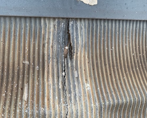 天窓の防水シートの劣化