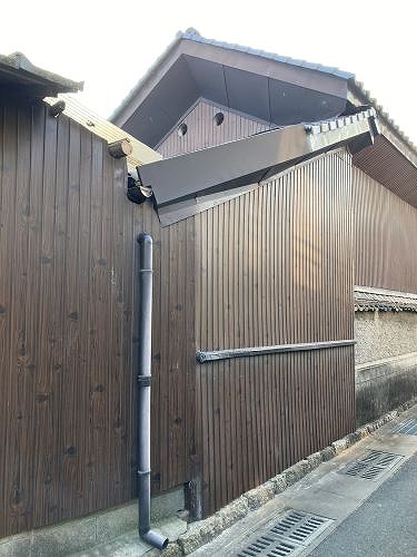 福山市雨樋工事