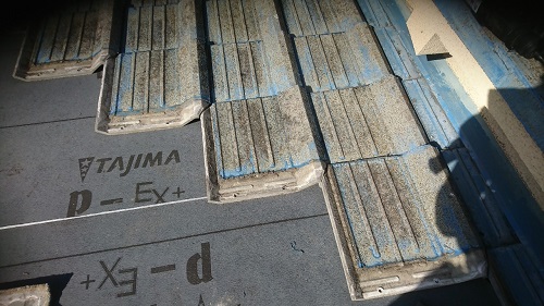 新しいルーフィング