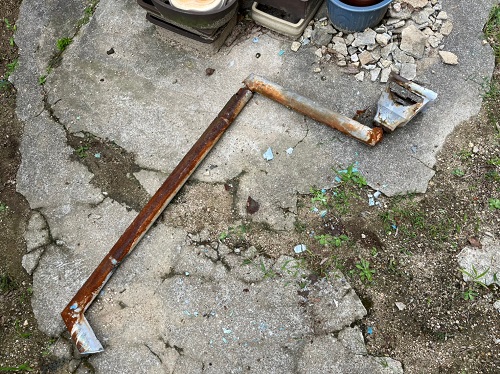 福山市雨どい修理撤去