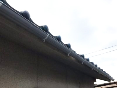 雨樋修理工事後