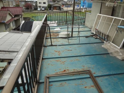 板金屋根劣化状況