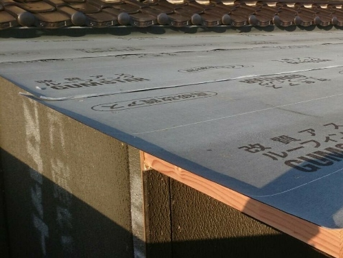 瓦棒下地ルーフィング