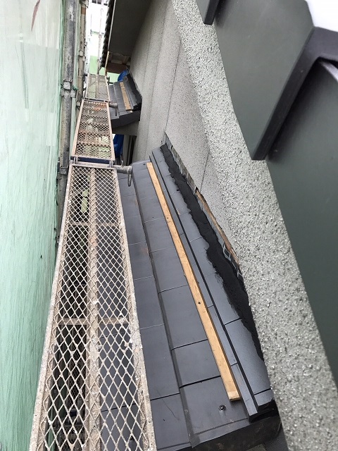 平板瓦 付け庇