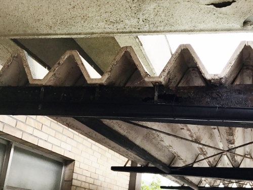 カーポートの樋