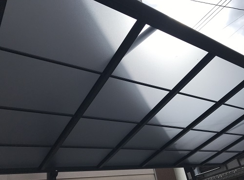 福山市の屋根工事の口コミと費用ポリカ屋根工事アフター